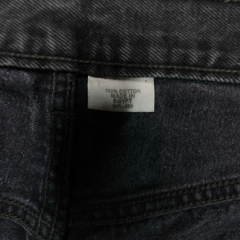 Levi's 501 Men Jeans Size 42X30 (39X29) Black Regular Fit Straight Leg ButtonFly